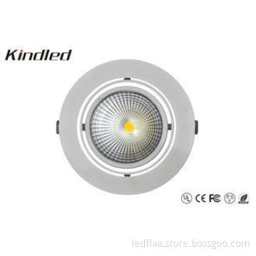 83 Ra 60Hz Silver Round 8W LED Ceiling Downlight Recessed ,